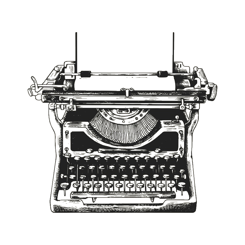 Vintage typewriter